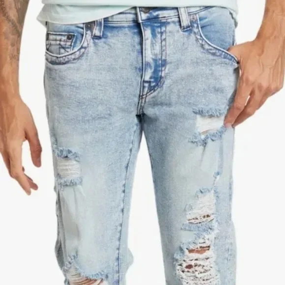 True Religion Geno Relaxed Slim Jeans W33 | 33"x33" | NWT - Picture 1 of 6